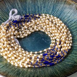 Authentic West African Waist Beads -cream