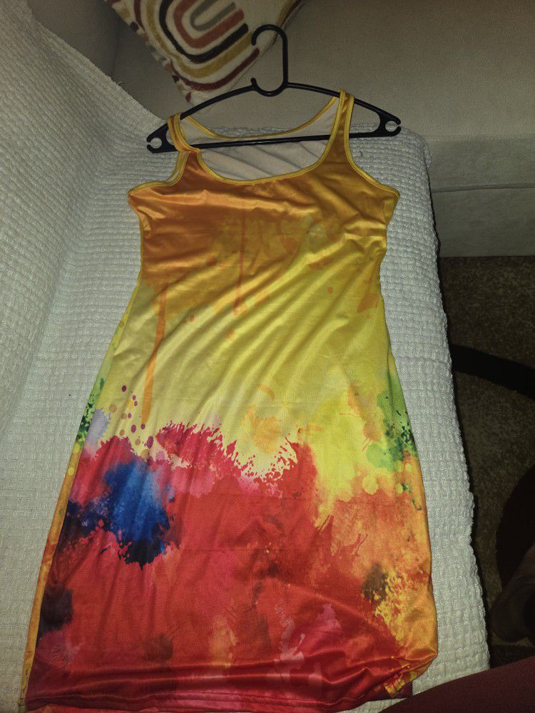 Woman Multicolor Dress
