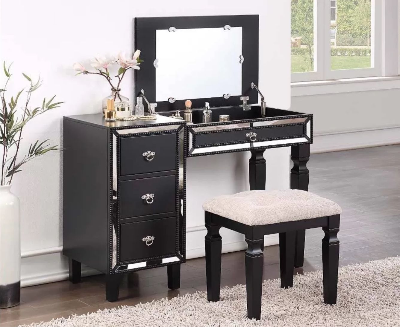 Vanity / Desk With Bench