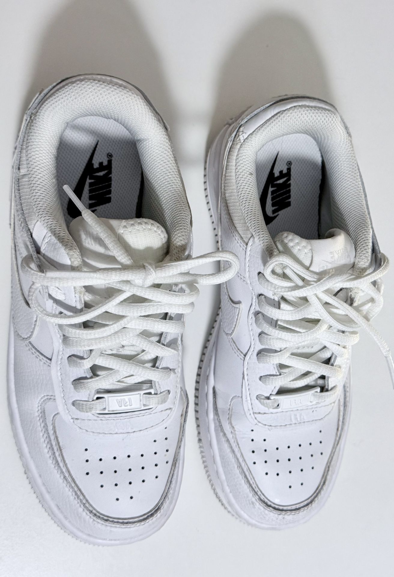 Nike Air Force 1 Leather Whitest