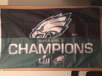 Philadelphia eagles Super Bowl Banner