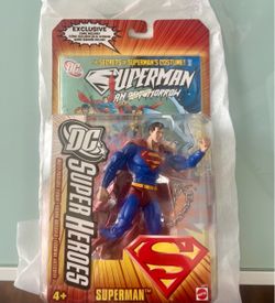 Mattel DC Super Heroes Action Figure w/ Comic Book New
