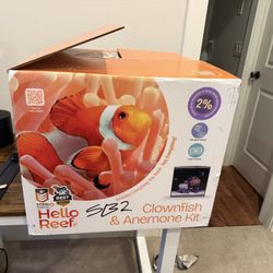 Hello Reef Aquarium Kit + 44lb Pro Reef Sea Salt + 16 Gallons of Distilled water 