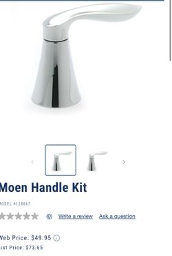 Moen Handle Kit SKU: MODEL #128867 And #128868