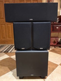 DCM HOME THEATER SPEAKER SET