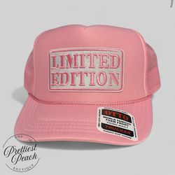 New! “ Limited Edition” Pink Trucker Hat - Youth Size
