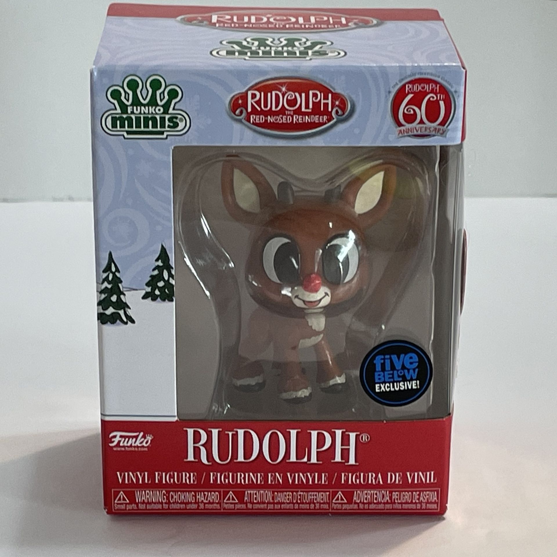 Rudolph Mini Funko Pop Red-Nosed Reindeer Holiday Christmas MIB