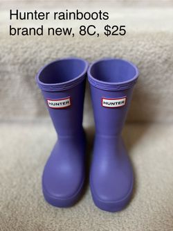 New Hunter Toddler Rain boots 