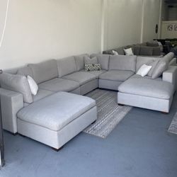 Thomasville cloud couch 8-piece Modular Sectional