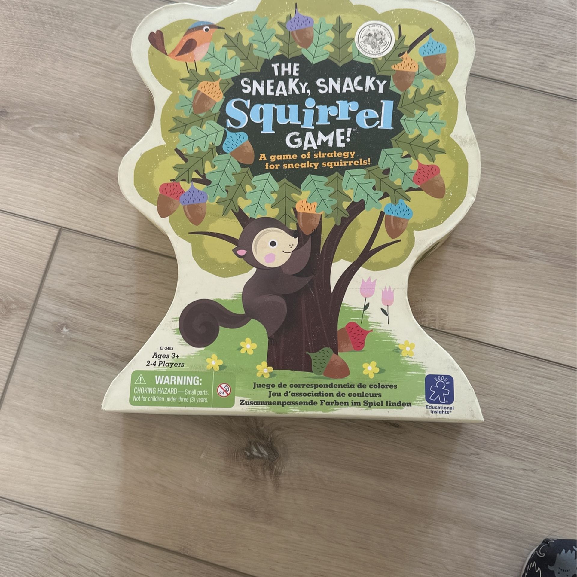 The Sneaky, Snacky Squirrel Board Game