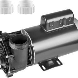 836# Bomba de spa de 2 velocidades, 56 marcos, bomba de spa de bañera de hidromasaje CA 110-120V, 3 HP / 200 GPM / 65.61 pies de alta velocidad o 0.4 