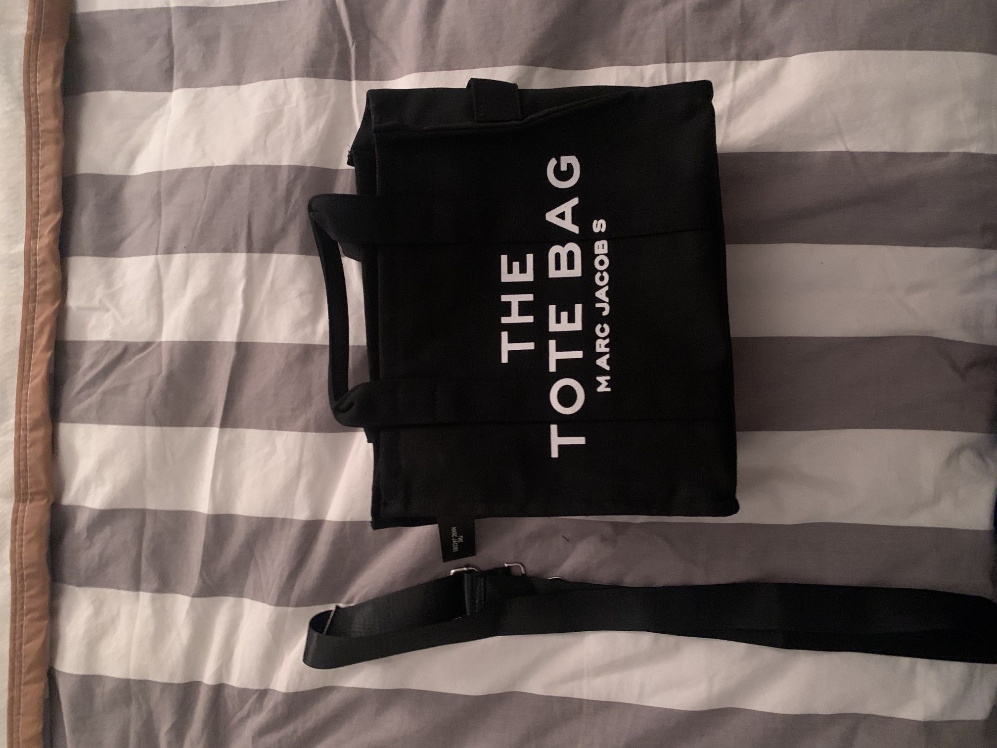 Marc Jacobs The Tote Bag (Medium Black) - - [Authentic With Purchase Receipt]