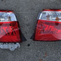 2014 2015 2016 TOYOTA CAMRY SET OF TAIL LIGHTS LAMPS