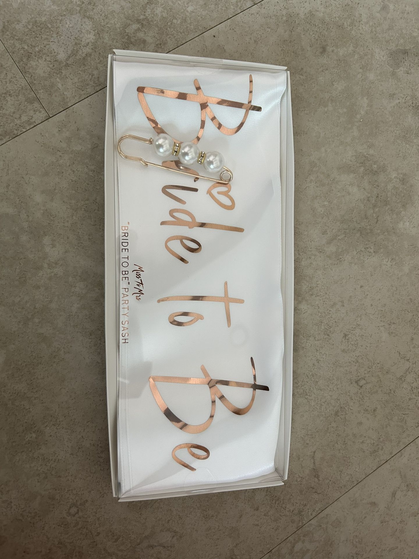 Bride To Be Sash