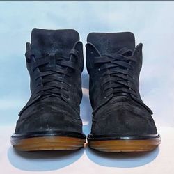 Alejandro Ingelmo's Wooster Wingtip Chukka Suede Boots - Black - Men’s 11/11.5