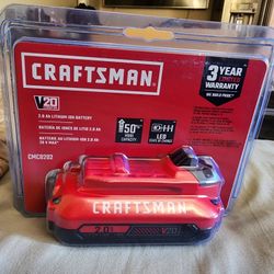 Craftman 2.0 Battery 