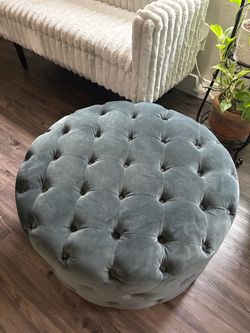 Round ottoman for sale