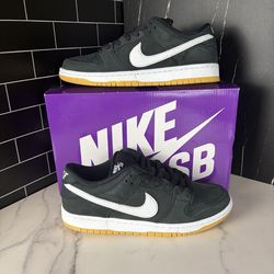 Ds SB Dunk Low Pro Black Gum Size 9 men’s $130