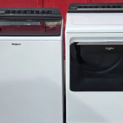 Whirlpool Washer & Dryer 
(Both Work Great)
Comes w/ Warranty 
Delivery Available 