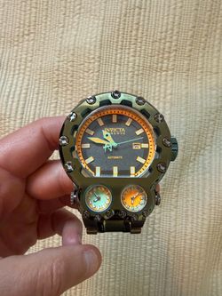 Invicta Reserve 52mm  Automatic Men's  bolt Tria Watch