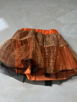 Small Glittery Skirt For Child Halloween 