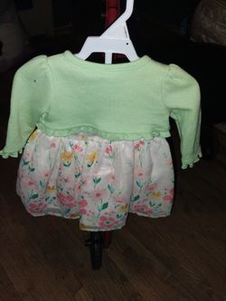 Baby Girl Dress Size 3 To 6 Months