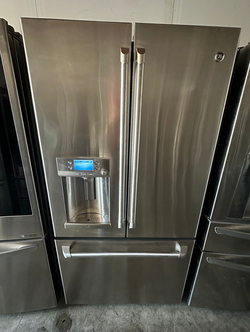 GE Stainless Steel French Door Fridge with Water Dispenser