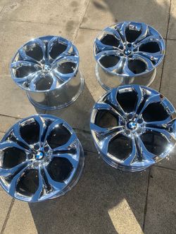 20 inch BMW Chrome Alloy Wheels Set of 4. $1000 OBO