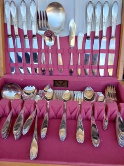 Vintage Flatware Set silverplated