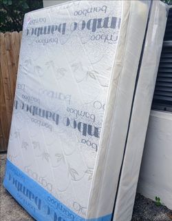 $190 Queen pillow top mattress only brand new free delivery same day