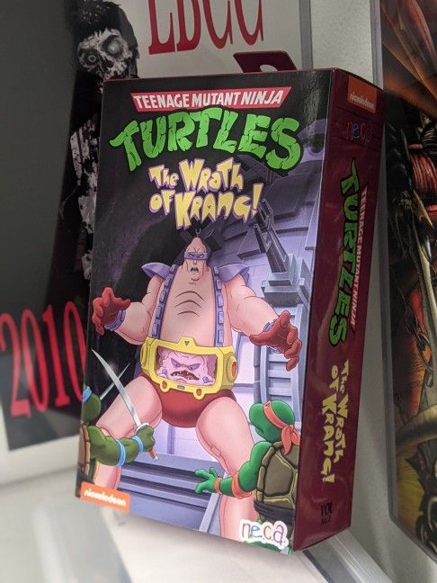 TMNT The Wrath Of Krang Teenage Mutant Ninja Turtles Neca New