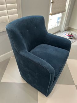 Blue Swivel Chair
