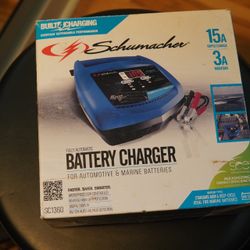 Schumacher Electric Ship 'n Shore Rapid Battery Charger and Maintainer, SC1360