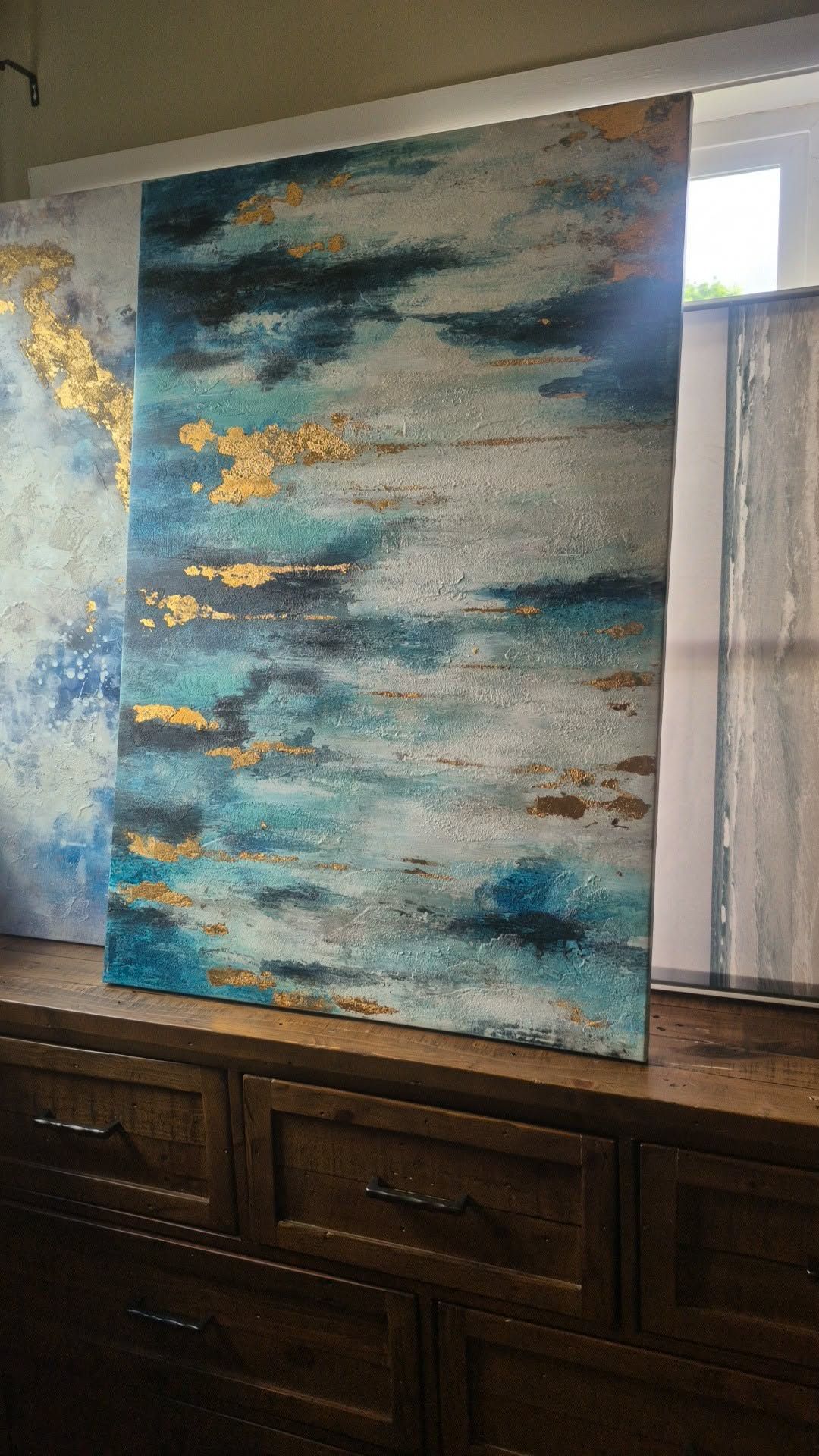 40" X 30" large oil painting