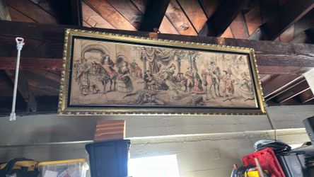 Art frame tapestry.