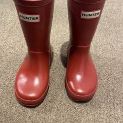 Red Hunter Boots Uk7b8g9