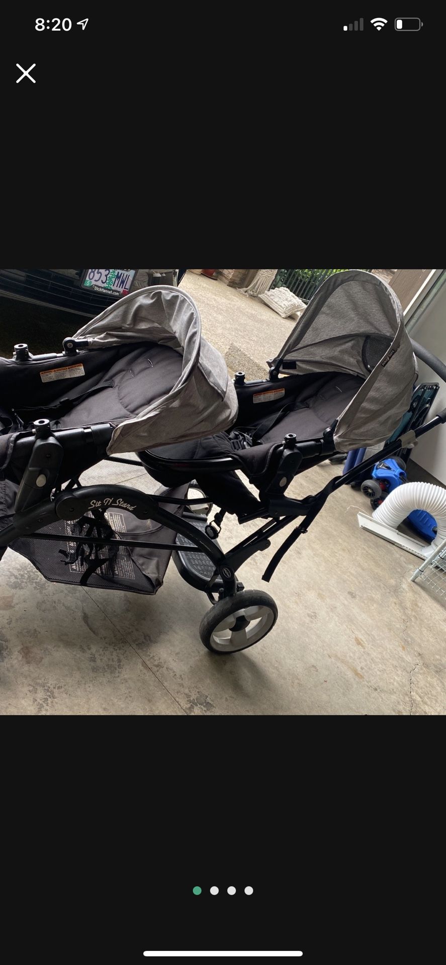 Toddler Double Stroller 