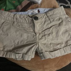 Beige Shorts