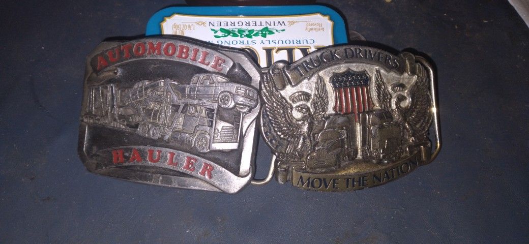 Semi Truck Belt Buckles 