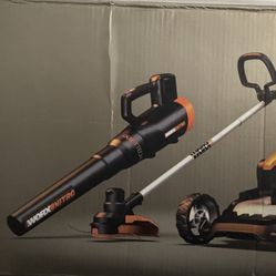 Worx Lawn Mower Combo