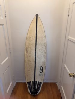 Slater Designs TOMO Sci-Fi 2.0 – 6’2” (38.9L) – LFT – Futures 5-fin – Used/Fair