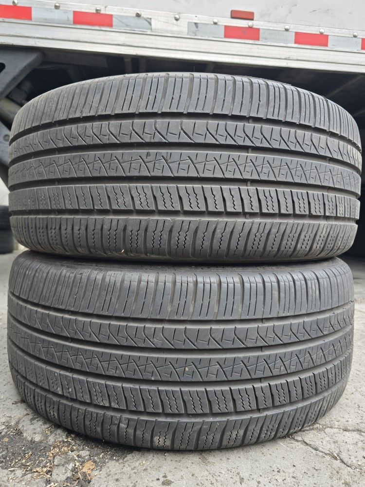 (2) 275 45 21 Pirelli Tires
