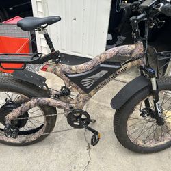 E-bike Astro motor  26” Full  Suspension Mountain E-bike