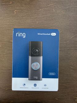 Ring Wired Doorbell Pro 3rd Gen