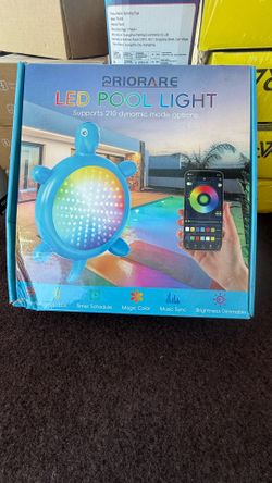 PRIORARE LED TURTLE POOL LIGHT