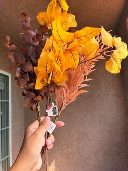 Faux flower stems