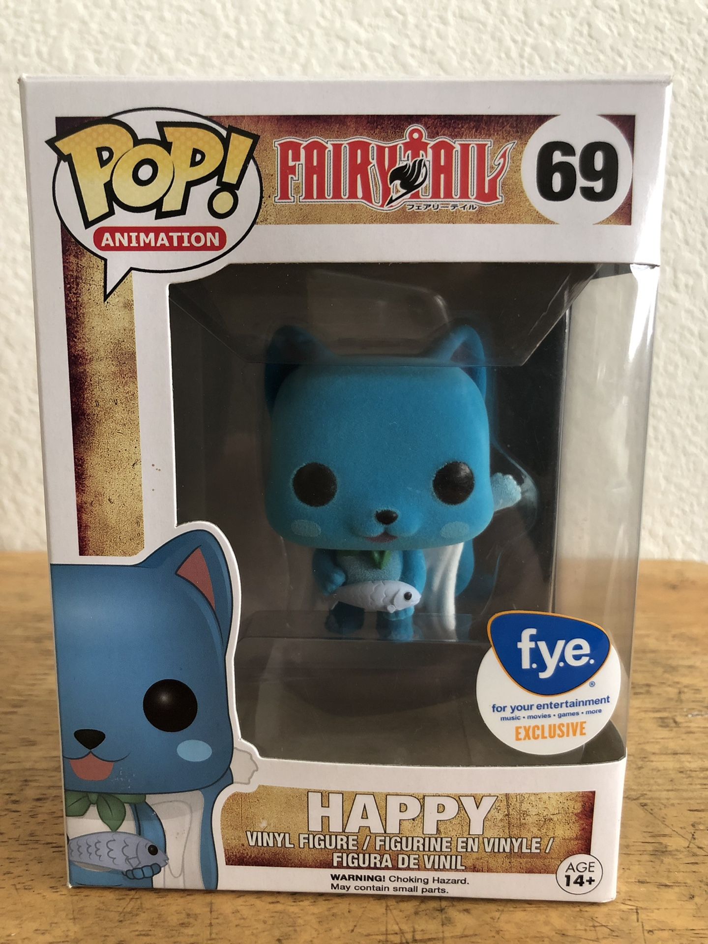 Funko POP Anime: Fairy Tail Happy Action Figure : Toys, anime