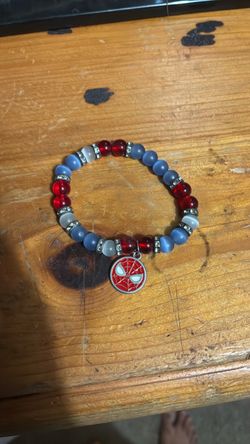 Spider-Man Charm Beaded Stretch Bracelet