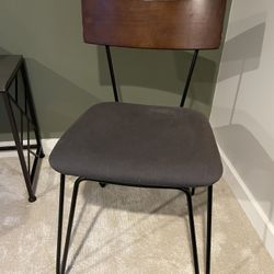 Four West Elm Dining Chairs 