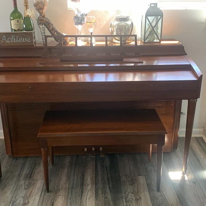 Antique Upright Starck Piano 
